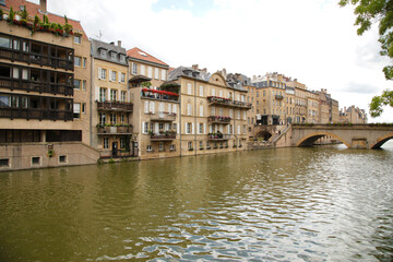Nancy, France. View of the Grand Rue street