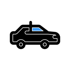 Taxi car icon