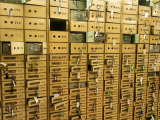 old lock boxes from tresor