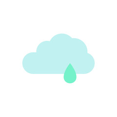 Flat icon, Weather and time related on white background EPS Vector