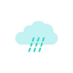 Flat icon, Weather and time related on white background EPS Vector