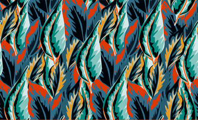 autumn leaves pattern perfect for fabrics and decoration