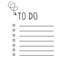 To do list lettering  business kids design