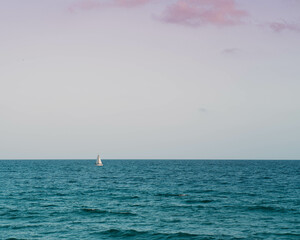 Obraz premium Soledad y el mar