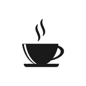 Coffee Icon - Vector, Sign and Symbol for Design, Presentation, Website or Apps Elements.