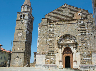 Crkva Sv Servula, St Servulus church, in Trg Sv Servula square in the historic medieval village of...