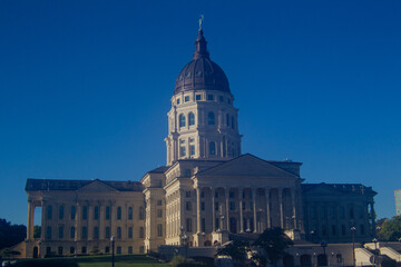 Naklejka premium Kansas State Capitol Building, Topeka, Kansas