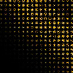 Dotted texture. Golden dots vector texture background
