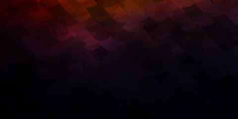 Obraz premium Dark Blue, Yellow vector backdrop with rectangles.