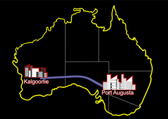  australian railway map