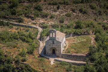 Romanische Kirche aus dem Mittelalter in Montanana