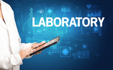 young doctor writing down notes