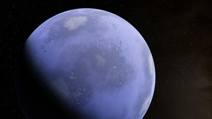 planet suitable for colonization, earth-like planet in far space, planets background