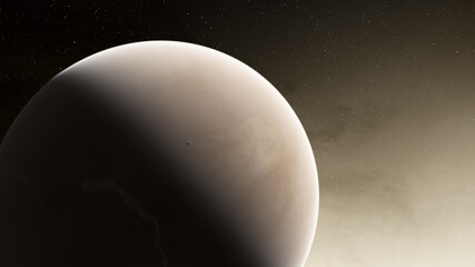 planet suitable for colonization, earth-like planet in far space, planets background
