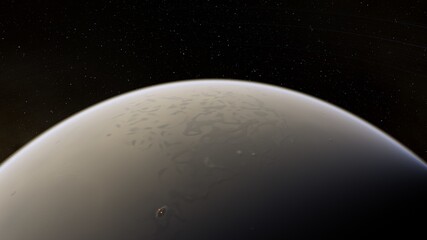 planet suitable for colonization, earth-like planet in far space, planets background