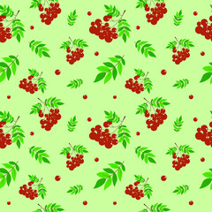 seamless pattern with Rowan