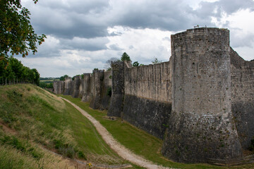Fototapeta na wymiar Ruin castle - Provins - France