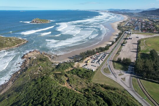 Praia da Vila Imbituba Santa Catarina Brasil