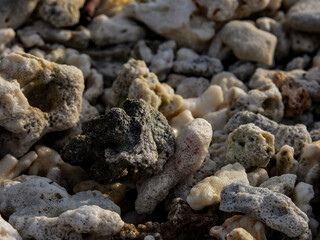 stones on the beach