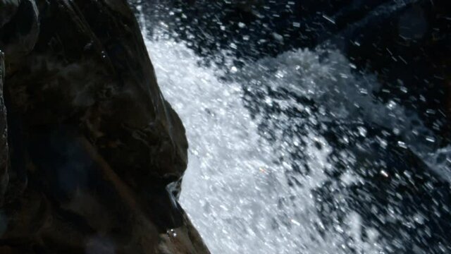Detail of waterfall