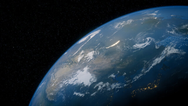 Earth in Space.