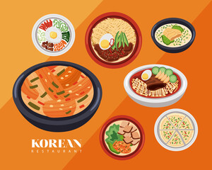 seven korean food icons