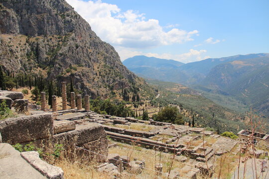  Mount Parnassus In Delphi, Greece