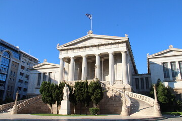 Obraz premium The Parliament in Athens, Greece