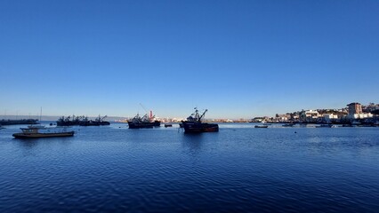 Obraz premium boats in the port