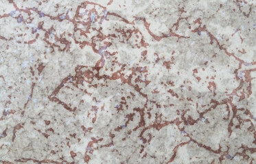 Textura de superfície gasta, envelhecida, rugosa com cores de vermelhos, cinzento e branco, parecido com marmore