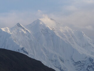 snow covered mountain