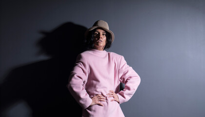 Woman shadow. Sensual woman. Fashion photo. Background. Sexy photo. Sexy. 