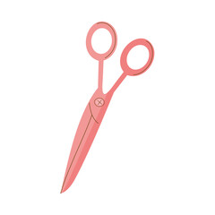 pink scissors icon