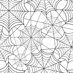 Seamless spiderweb pattern. seamless texture for halloween backgrounds