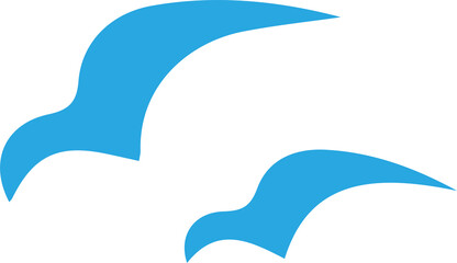 カモメアイコンイラスト