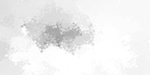 Light Gray vector pattern with polygonal shapes.