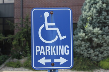 disability parking sign