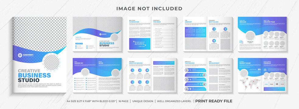Business Brochure Layout