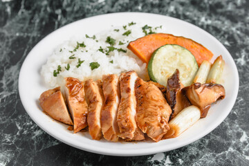 照り焼きチキンランチ