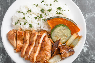 照り焼きチキンランチ