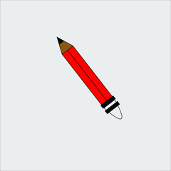 illustration vektor graphic of  pencil