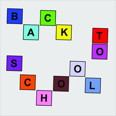 illustration vektor graphic of back to school