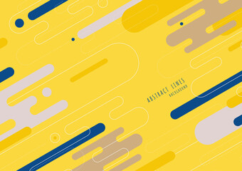 Abstract colors summer design of geometric shape artwork. Decorate for poster template decorative. illustration vector