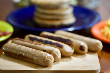 Sausage and Pancakes