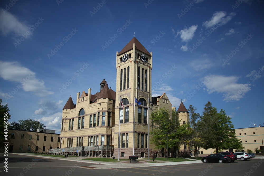 Wall mural morrison county county courthouse