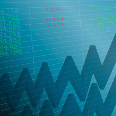 Wallpaper in the style of a business with a schedule.