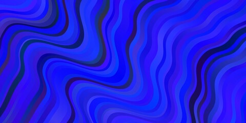 Light BLUE vector background with wry lines.