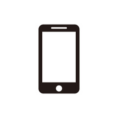 smartphone icon vector illustration flat icon mobile phone