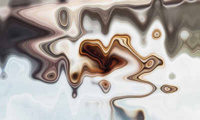 Marble stone texture abstract background grunge ink in water. fake painted artificial, marbled surface, digital marbling illustration