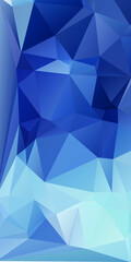 Blue Abstract Color Polygon Background Design, Abstract Geometric Origami Style With Gradient